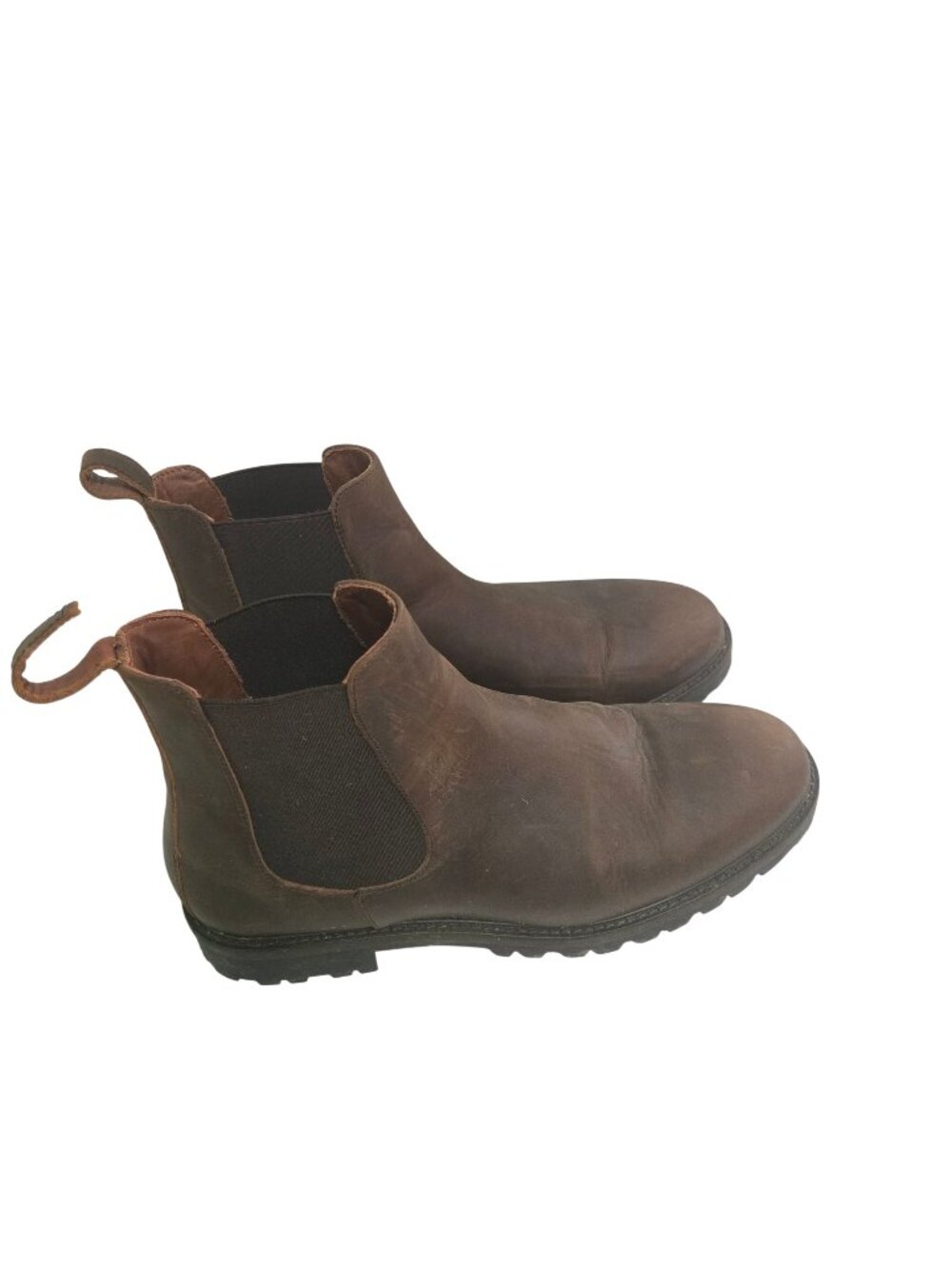 Portland Leather Patina Chelsea Boots Canyon Brown Size 11